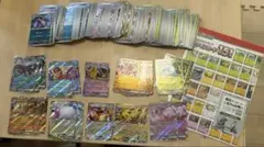 ポケカ151 ノーマル、R、RR まとめ売り ほぼコンプ 一覧表とファイル付き