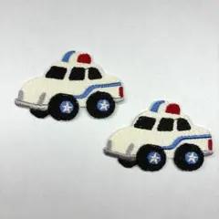 パトカー フェルト ワッペン 3個セット - メルカリ