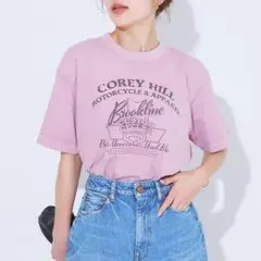 ルージュヴィフ GOOD ROCK SPEED ピンク Tシャツ F 綿100％のサムネイル