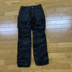 ブラックキルティングパンツ Mサイズ
