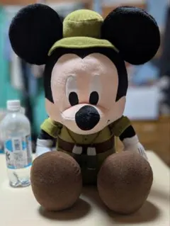 ミッキーマウス探検家風ぬいぐるみとピカチュウぬいぐるみセット