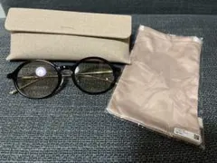 【WEB限定】きりまるzoffコラボサングラス／ラウンド型/ブラウン