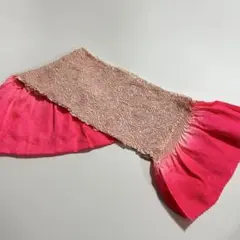 【値下げ】 　カワイイ　シルク　絞り　花柄　帯揚げ　着物スキ倶楽部　９３１