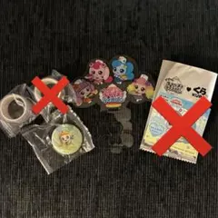 【非売品】くら寿司　キャッチ！ティニピン マスキングテープ　缶バッジ　ステッカー