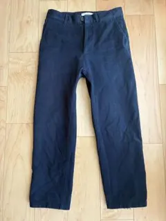 スタジオニコルソン　BILL PEACHED TWILL Sサイズ　ネイビーのサムネイル