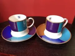 イヴ・サンローラン　コーヒーカップ２客