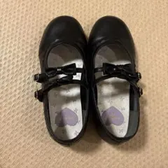 anyfam ブラックフォーマルシューズ 22.0cm