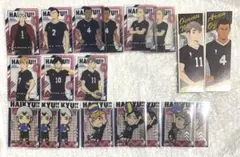 ハイキュー　カード　ロングステッカー　稲荷崎高校