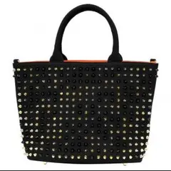 ★大SALE★スタッズトートバッグ【M】ブラック