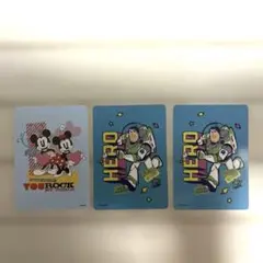 ディズニー ディズニーストア カード 3枚セット