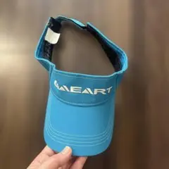 KASCO 青 バイザー サイズ調整可能