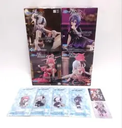 【アル／ムツキ／カヨコ／ハルカ】フィギュア４種／アクキー４種／トレカ２種☆ホロ１