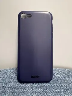 Holdit シリコン スマホケース （iphone SE）ネイビー