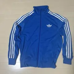 こだっこ様　adidasジャージブルー　oサイズのサムネイル