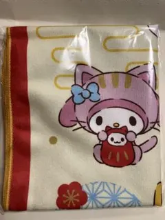 くるっとまわしてさんりおきゃらくたぁずチャレンジ！　フェイスタオル