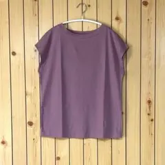 無印良品 天竺編みフレンチスリーブＴシャツ