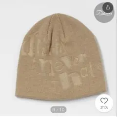 thisisneverthat ベージュビーニー