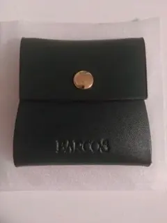 新品未使用♪バルコスBARCOSダークグリーン コインケース縁起物♪