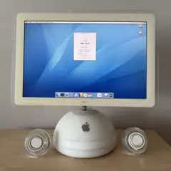 iMac G4 20インチ 本体とPro Speakers 動作良好 比較的美品 - メルカリ
