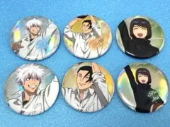 呪術廻戦 バスケ オーロラ缶バッジ 五条悟 夏油傑 家入硝子