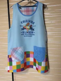 保育士 キャラクターエプロン エルマー