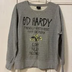 Ed Hardy スウェット グレー Lサイズのサムネイル