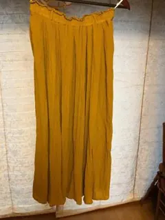 【匿名配送】ikka　ロングスカートLサイズ　美品【古着】