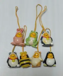 プーさん　着ぐるみマスコット　ストラップ　まとめ売り