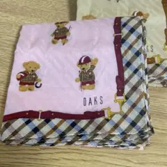 DAKS クマ　ハンカチ　ベア　新品　未使用 くま