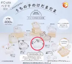 【正規品】うちの子のけだまだま　c-pla ペテモ限定　ミックス