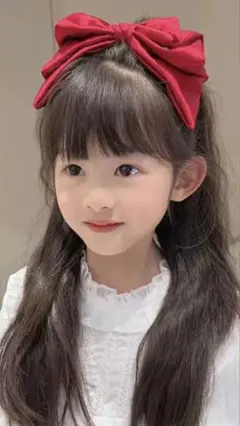 可愛いヘアピン　可愛いリボンヘアピン（子供用また大人にも）新品即発送