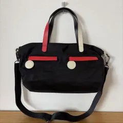 tsumori chisato CARRY 2way ショルダーバッグ 黒 赤のサムネイル