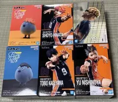 ハイキュー　プライズフィギュア　まとめ売り　日向　影山　西谷　箱傷み有り