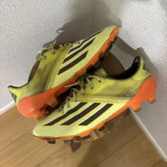 サッカーワールドカップアディゼロF50 メッシ着用ゴールドカラー