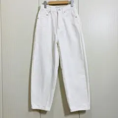 24SS SLOBE IENA コクーンシルエットデニムパンツ