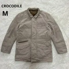 CROCODILE クロコダイル ダウン90% メンズ 中綿ブルゾン ベージュMのサムネイル
