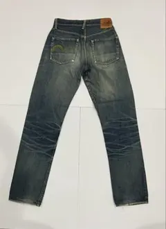 【日本製】エヴィス デニムパンツ ジーンズ カモメペイント 31×35 Lのサムネイル