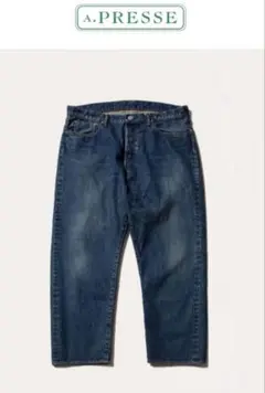 アプレッセ　Washed Denim Wide Pants INDIGOのサムネイル