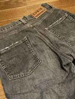 エドウィン160Ａ黒地デニムジーンズ・ジーパン