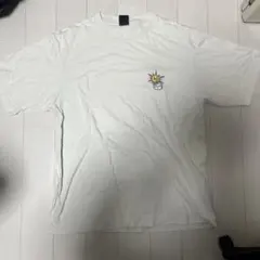 HUFキャラクタープリント ホワイトTシャツ