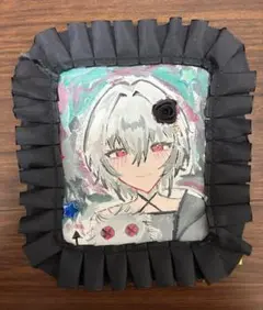 手書き色紙イラスト