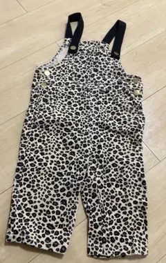 ヒョウ柄 オーバーオール