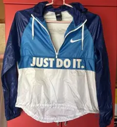 NIKE ウィンドブレーカー JUST DO IT ブルー L