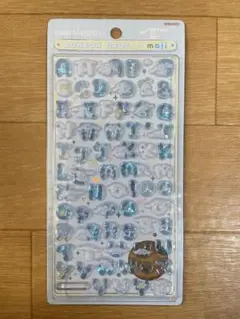 正規品　ボンボンドロップシール　サンリオmoji 文字　シナモン