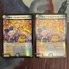 一音の妖精と大集合!アカネ&アサギ&コハクホイル2枚セット - メルカリ