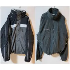 00s Columbia 総柄 ナイロンジャケット 短丈 CITY TECH s - メルカリ