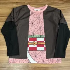 鬼滅の刃　ねずこ　しまむら　キッズ長袖カットソー　サイズ130