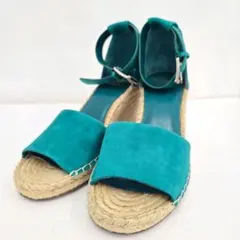 美品✨VINCE CAMUTO スエード ウェッジソール エスパドリーユのサムネイル