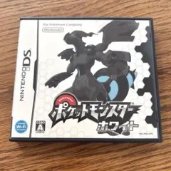 【完品・動作確認済】DS ポケットモンスター ホワイト 箱・説明書・チラシ付