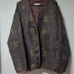 JOURNAL STANDARD ジャガードペイズリーカーディガン